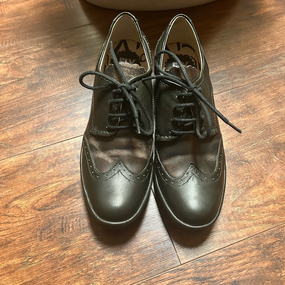 Fly London Palt Nicotine/Bronze - HK sz 38 7.5 euc